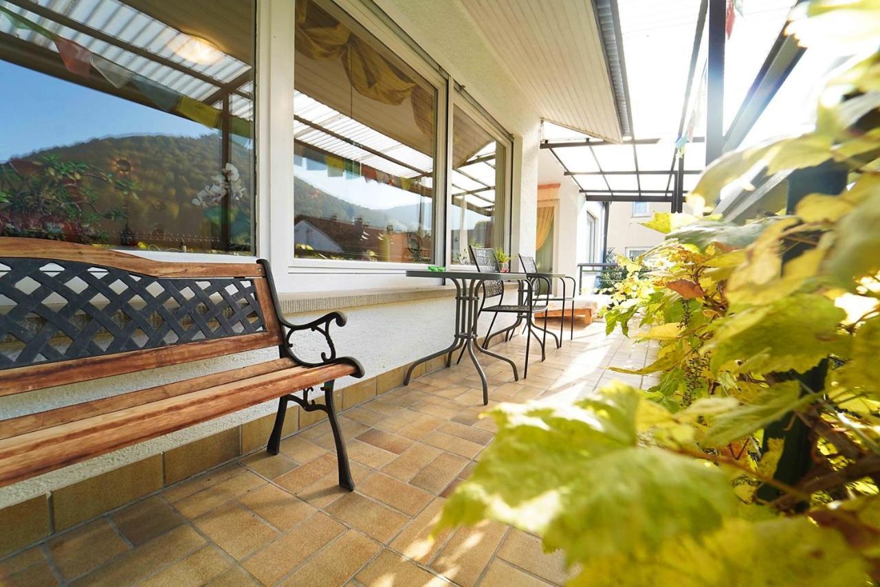 Ferienwohnung Im Haus Lotus Mit Grossem Balkon Und Garten Bad Urach Zewnętrze zdjęcie