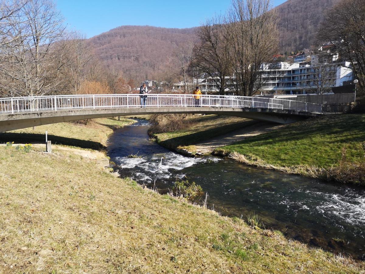 Ferienwohnung Im Haus Lotus Mit Grossem Balkon Und Garten Bad Urach Zewnętrze zdjęcie